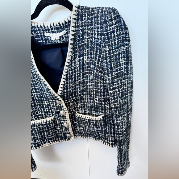 Veronica Beard Bosea cotton-blend tweed jacket-LIKE NEW CONDITION - Picture 3 of 16
